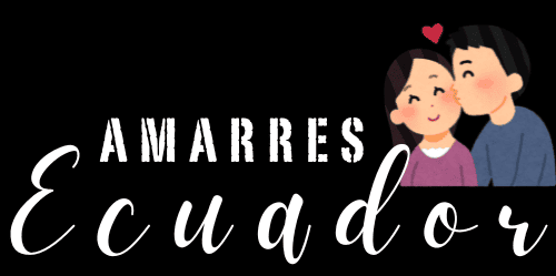 Logo de Amarres de Amor en Ecuador con una pareja enamorada