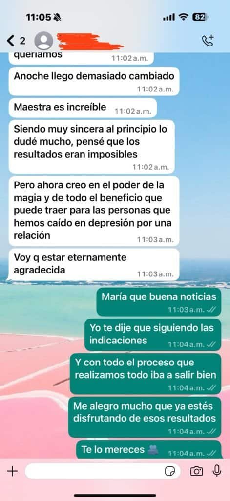Testimonio 2 de Amarres de Amor
